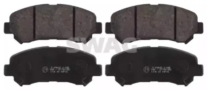 Комплект тормозных колодок, дисковый тормоз SWAG купить